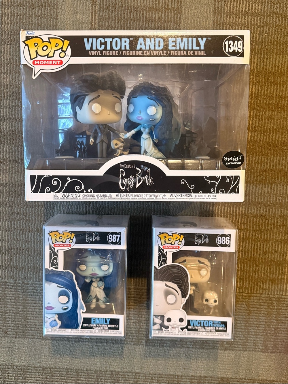 Funko Victor and Emily lot